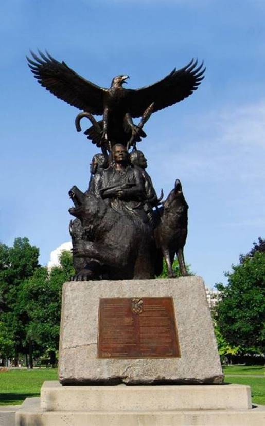 National Aboriginal Veterans Monument Ottawa